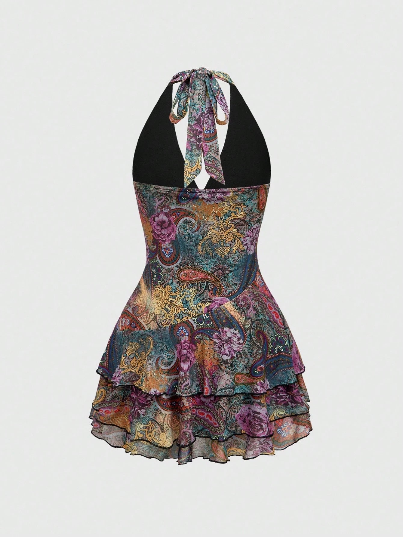 Halter Yaka Fiona Elbise