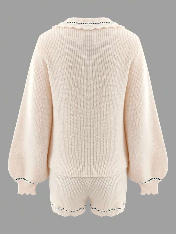 Triko Polo Üst & Şort Takım